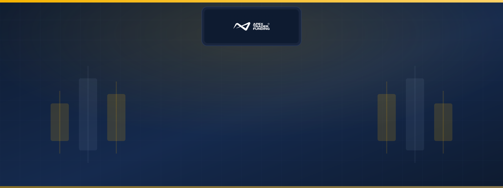 Apex Trader Funding logo on the MyFXEducation independent prop firm review header