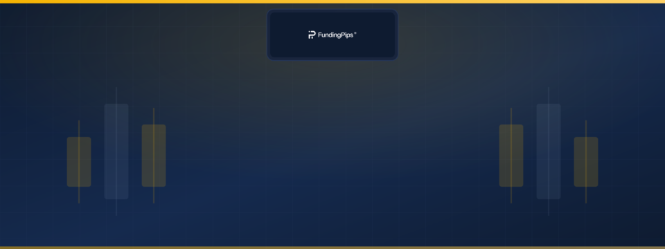 Funding Pips logo on the MyFXEducation independent prop firm review header