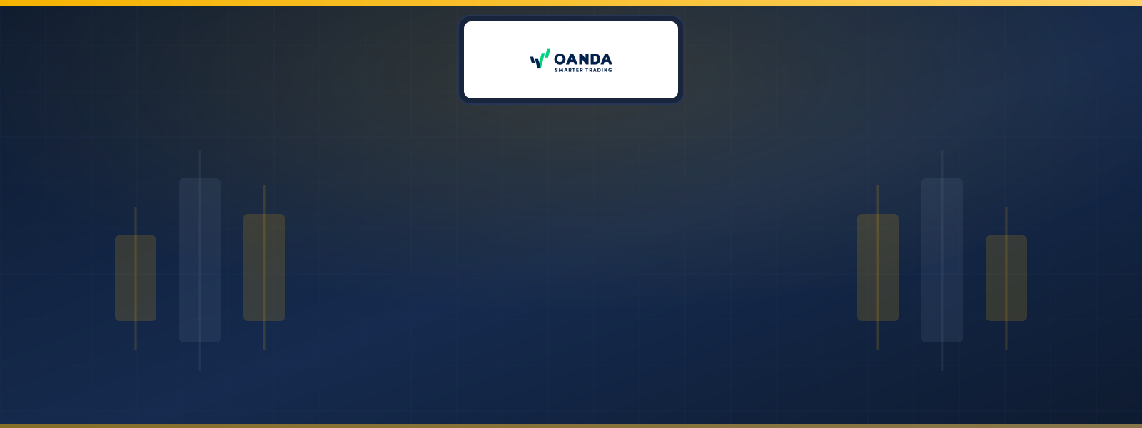 OANDA logo on the MyFXEducation independent broker review header