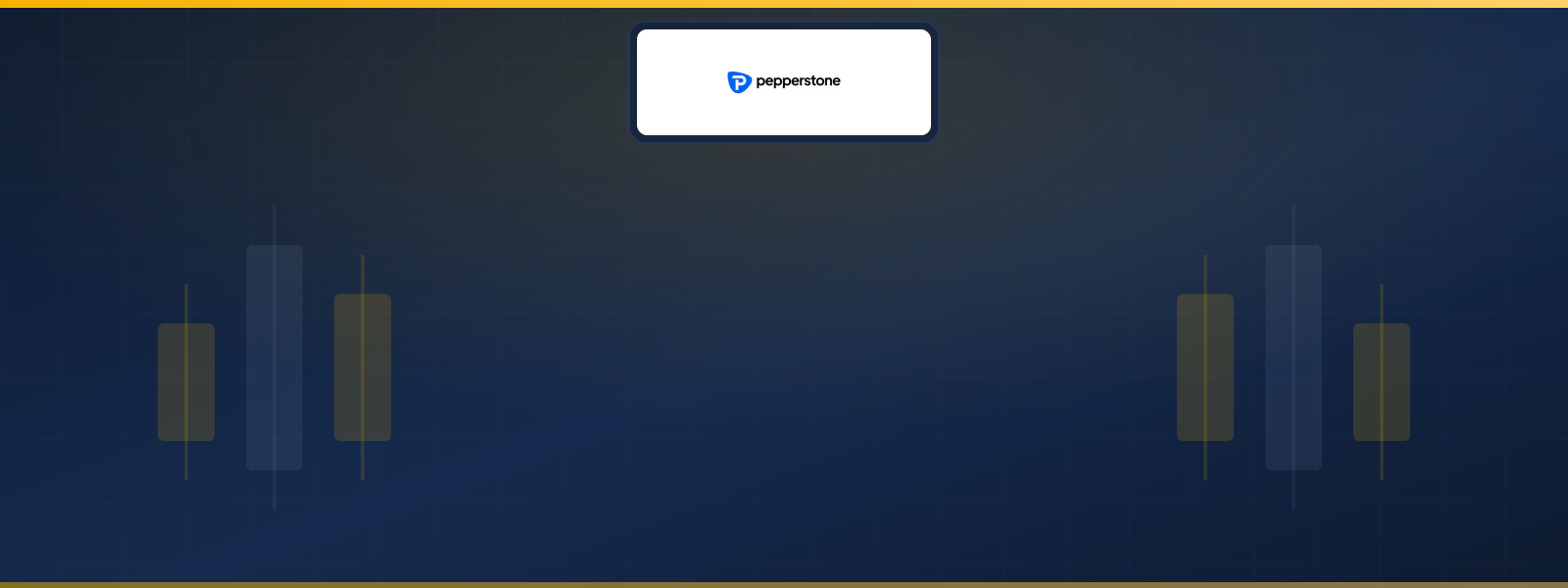 Pepperstone logo on the MyFXEducation independent broker review header