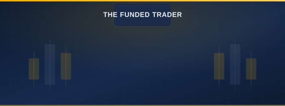 The Funded Trader logo on the MyFXEducation independent prop firm review header