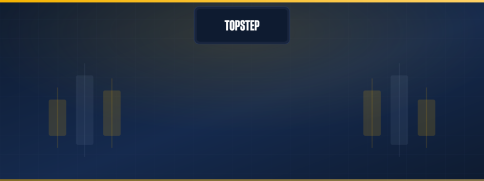 Topstep logo on the MyFXEducation independent prop firm review header