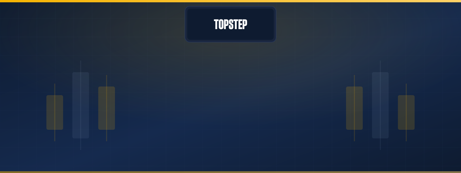 Topstep logo on the MyFXEducation independent prop firm review header
